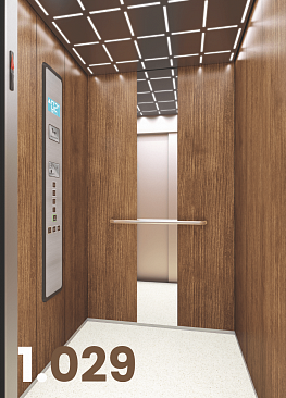 wooden effect interior lift finish