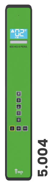 Green Half Height Control Panel