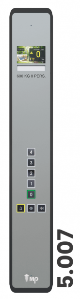 Grey Half Height Control Panel