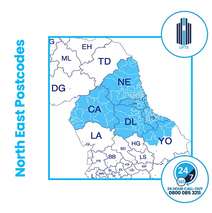 north east office map