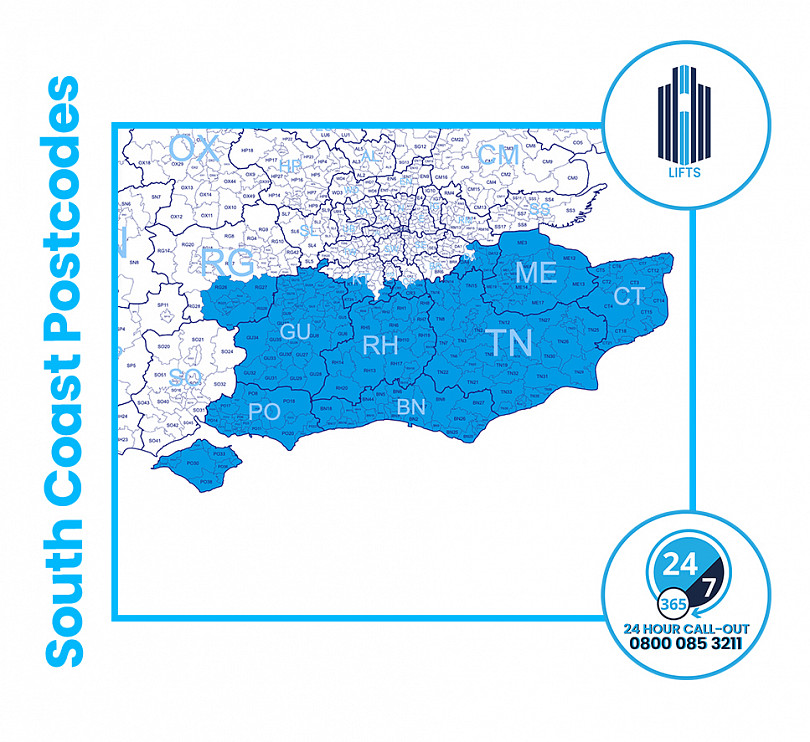 south coast office map