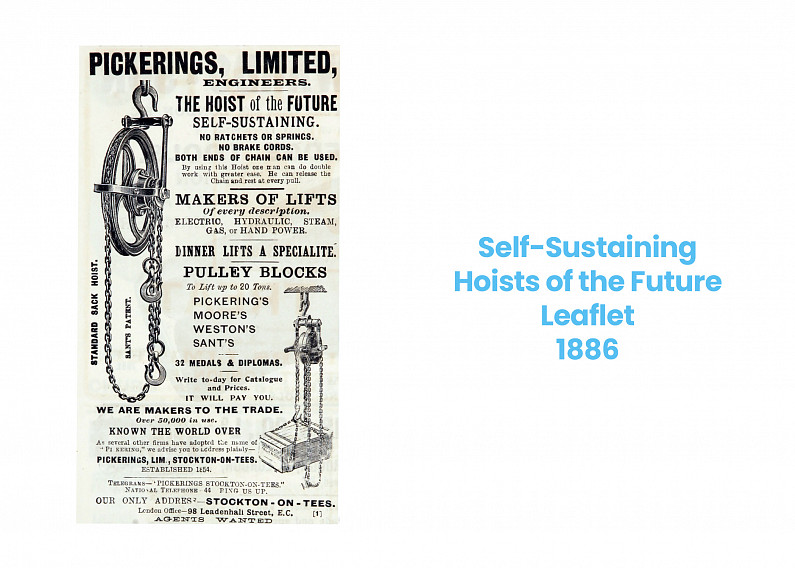 pickerings limited hoist leaflet