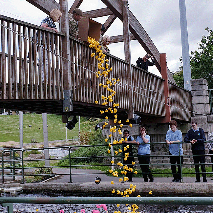 stockton-on-tees duck race