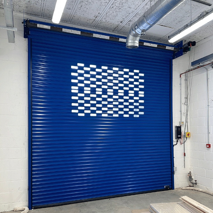 internal insulated roller shutter