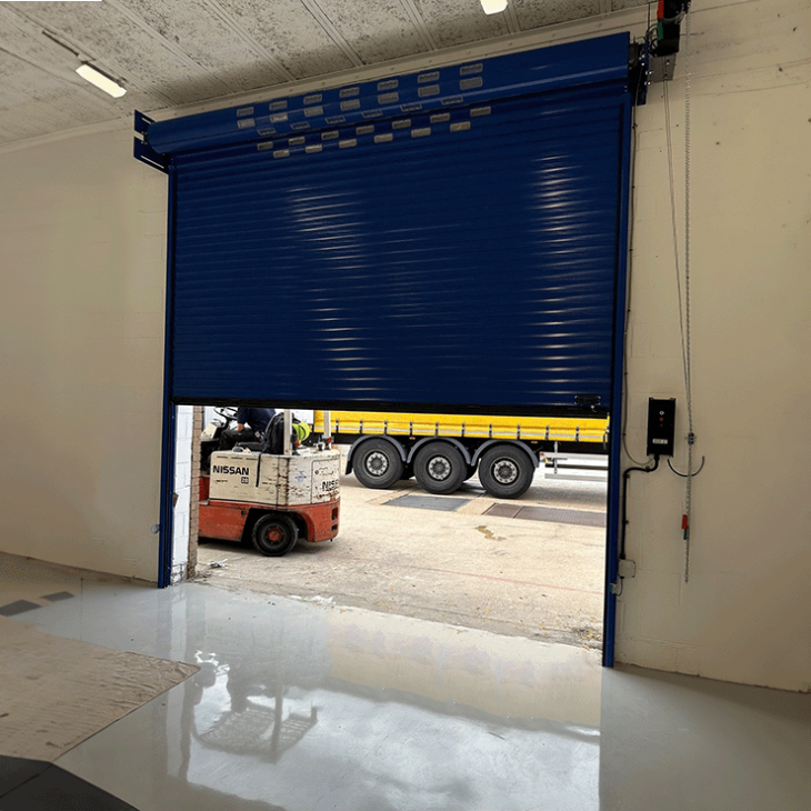 internal insulated roller shutter door