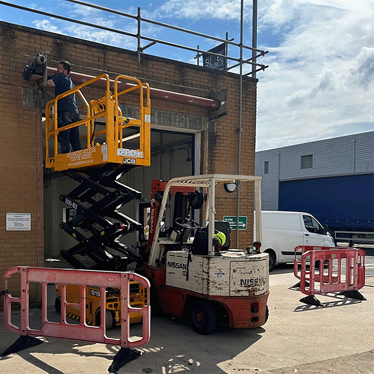 insulated roller shutter door replacement