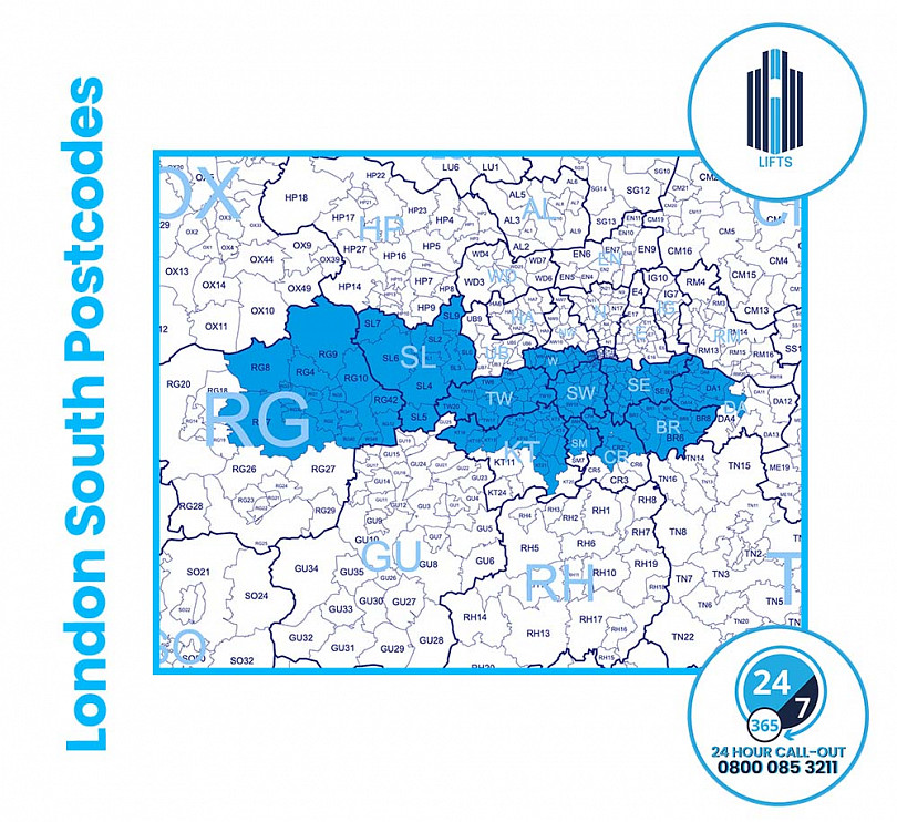 london south office map