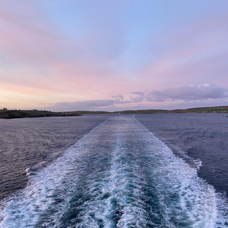 Ferry to the Shetland Isles