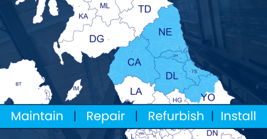 Lift repairs and maintenance across the North East