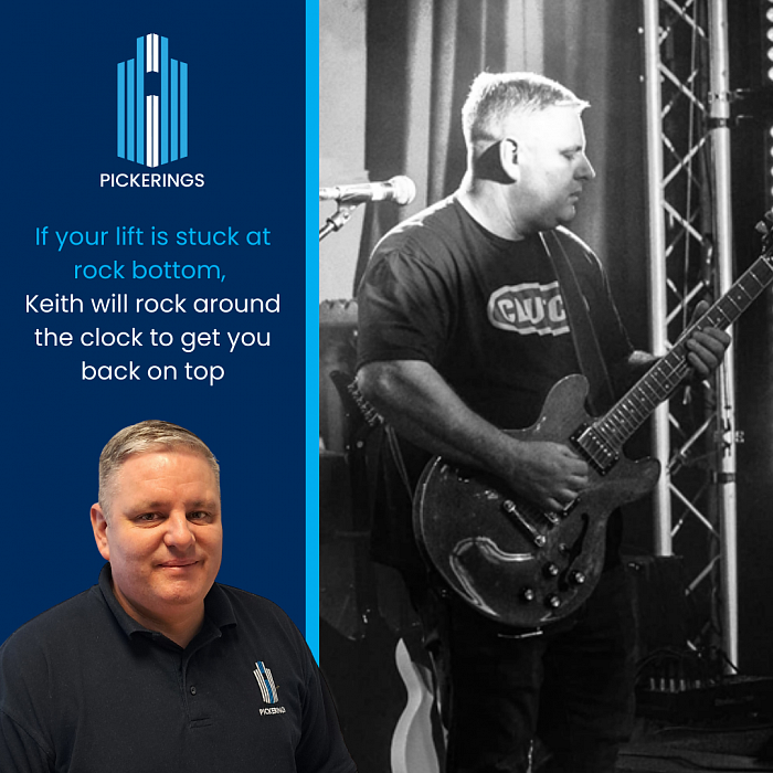 Experienced lift engineer and technician Keith