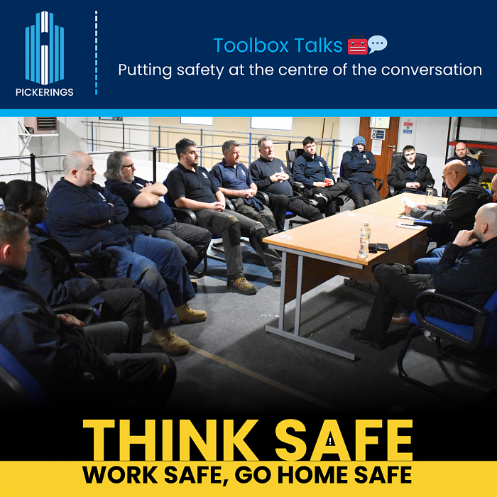 Toolbox Talks discuss safety issues